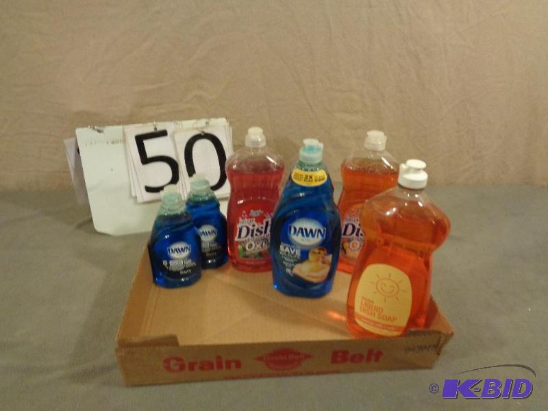 Lot of 6 New Bottles of Dish Soap....