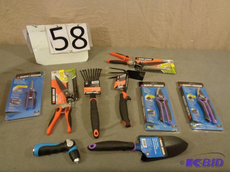 New Display Model Lawn and Garden Tools. Trow...