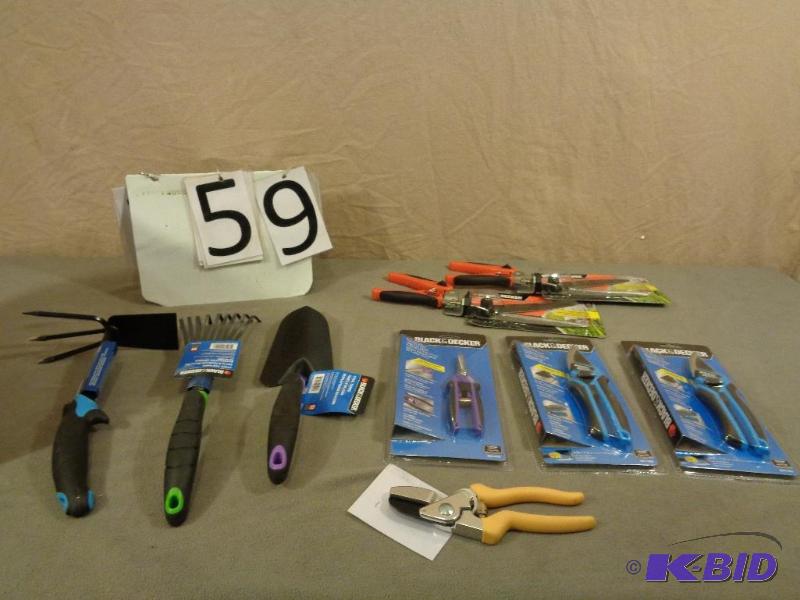 New Display Model Lawn and Garden Tools. Prun...