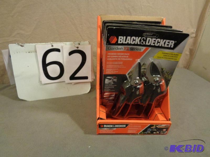 5 New Black and Decker Pruning Combo Packs.&n...