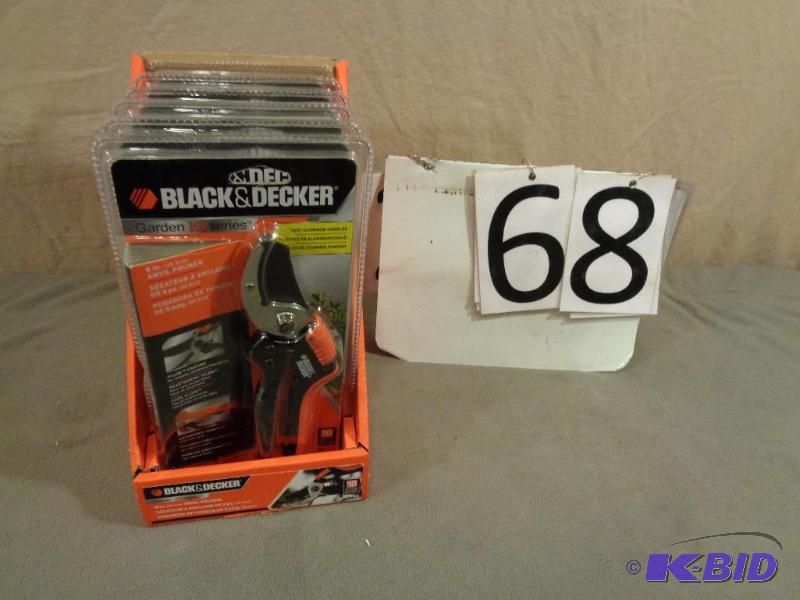 6 New Black and Decker 8&quot Anvil Pruners....