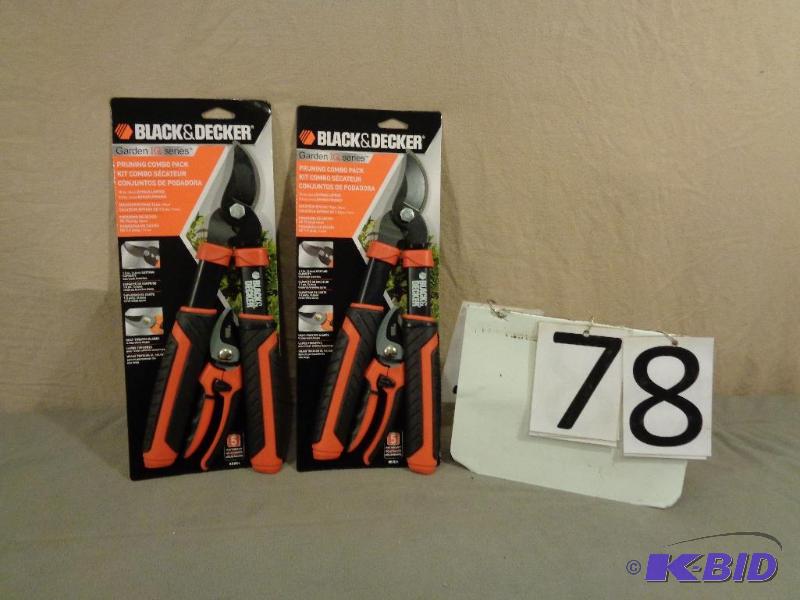 2 New Black and Decker Pruning Combo Packs....