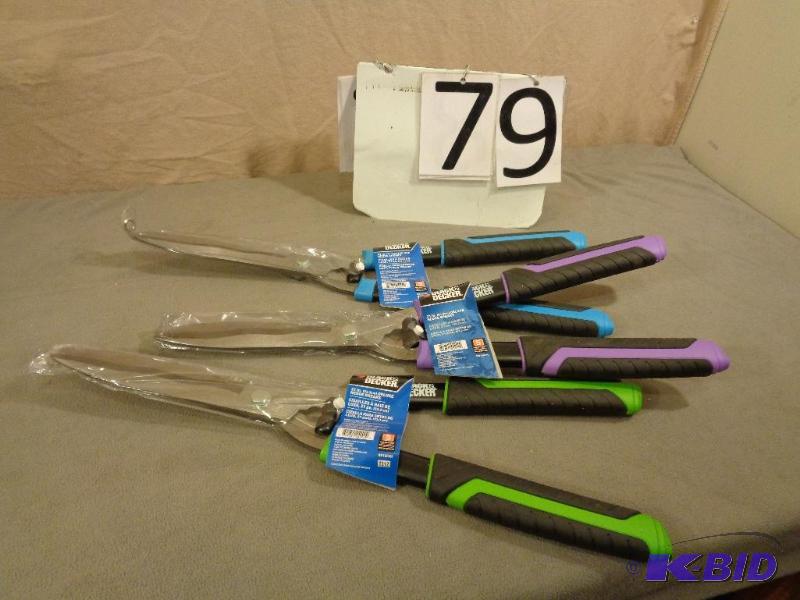 3 Black and Decker 21&quot Deluxe Grass Shea...