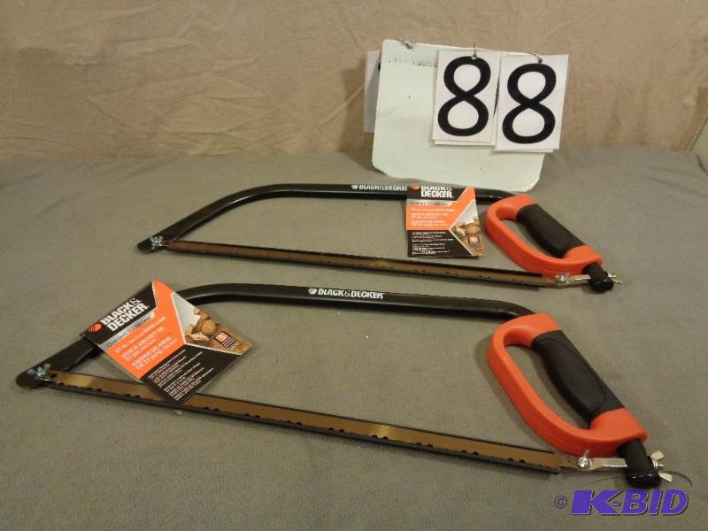 2 New Black and Decker 21&quot Bow Saws....
