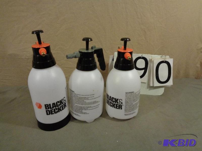 3 New Small Black and Decker Sprayers....
