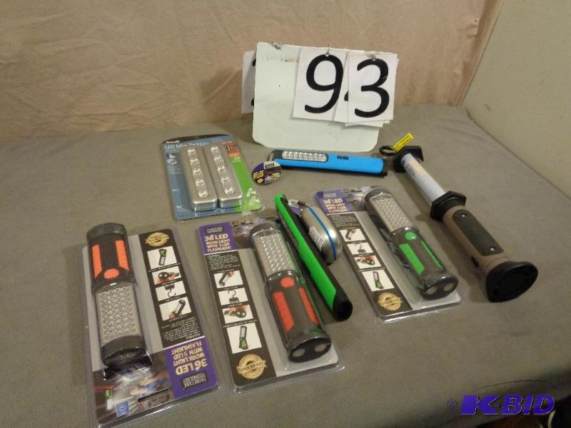 Assorted New Display Model LED Lights....