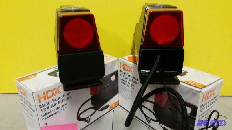 lot 1 image: Lot of 2 HDX 12V Inflator