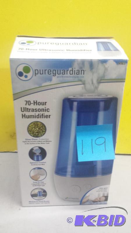 lot 119 image: Pure Guardian Humidifier