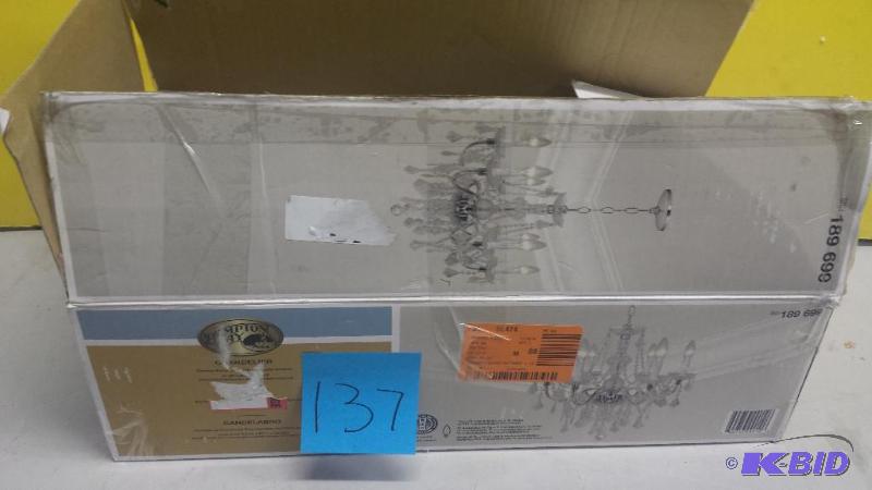 lot 137 image: Chandelier