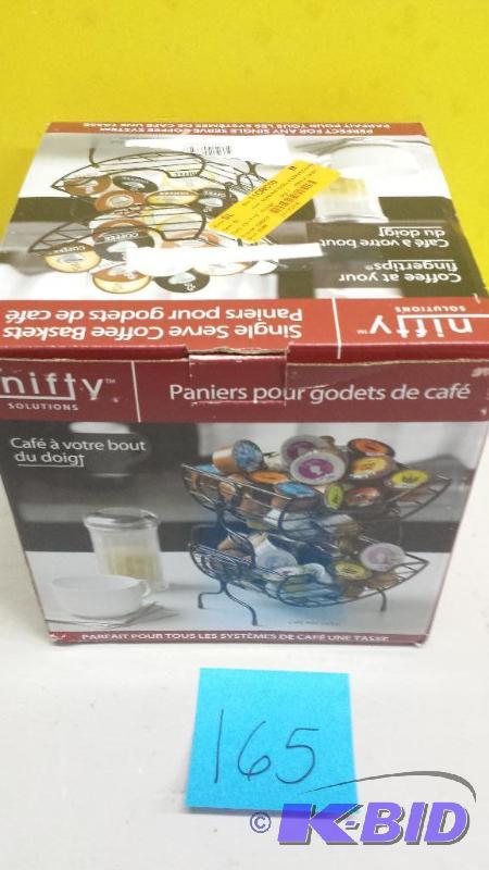 lot 165 image: Single serving coffee basket