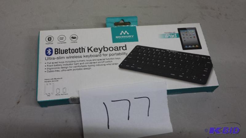 lot 177 image: Bluetooth Keyboard compatible with Ipad