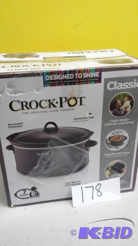 lot 178 image: Crock Pot