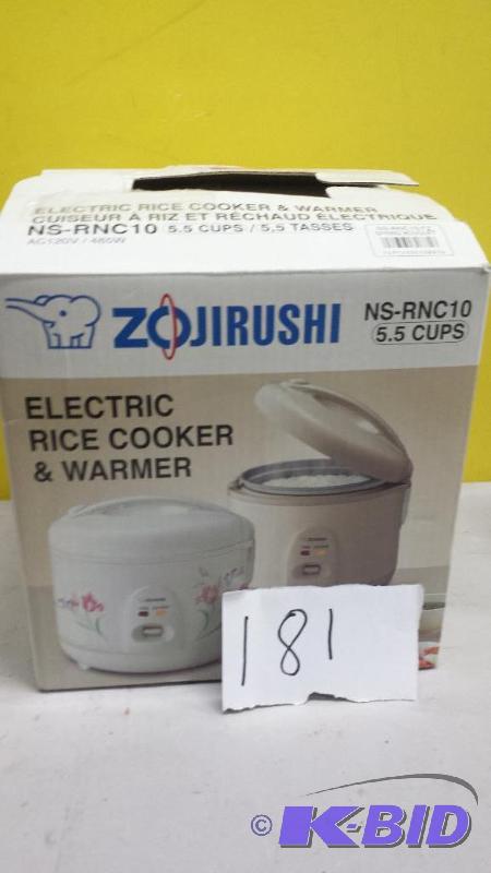 lot 181 image: Zojirushi Electric Rice Cooker and Warmer