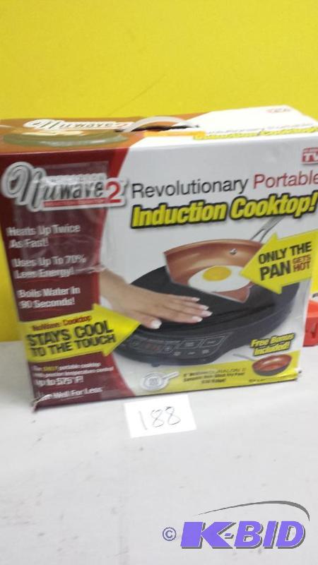 lot 188 image: Nuwave Induction Cooktop
