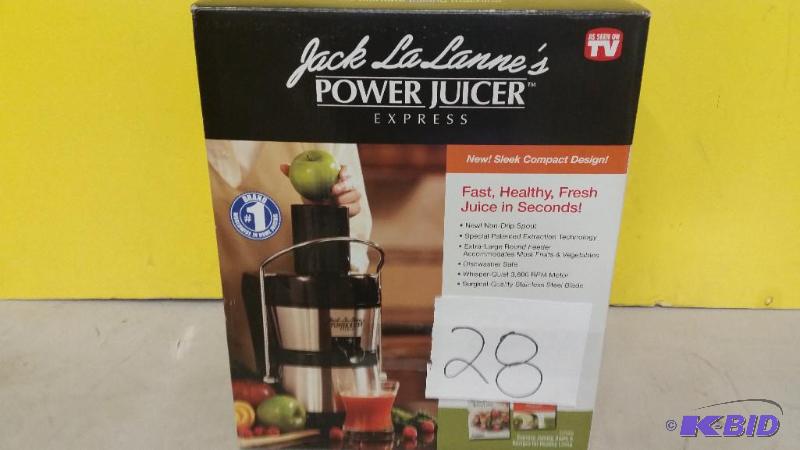 lot 28 image: Jack LaLannes Power Juicer