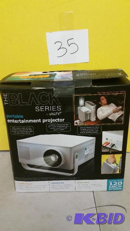 lot 35 image: Black Series Entretaiment Projector