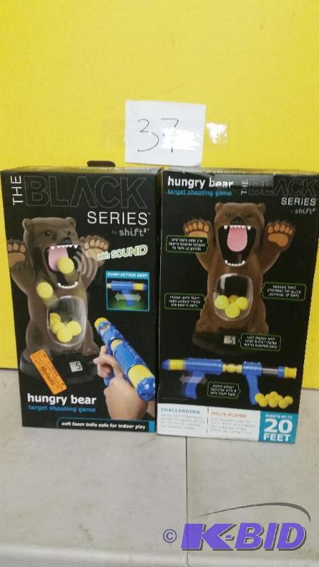 lot 37 image: Lot of 2 Hungry Bear Game