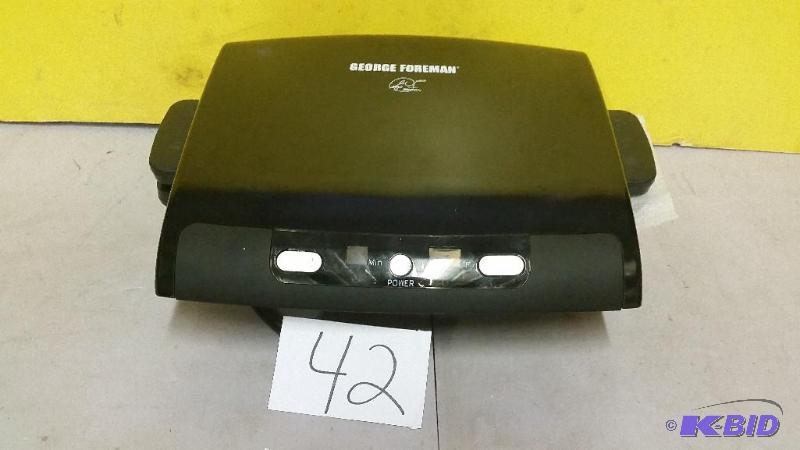 lot 42 image: George Foreman Grill