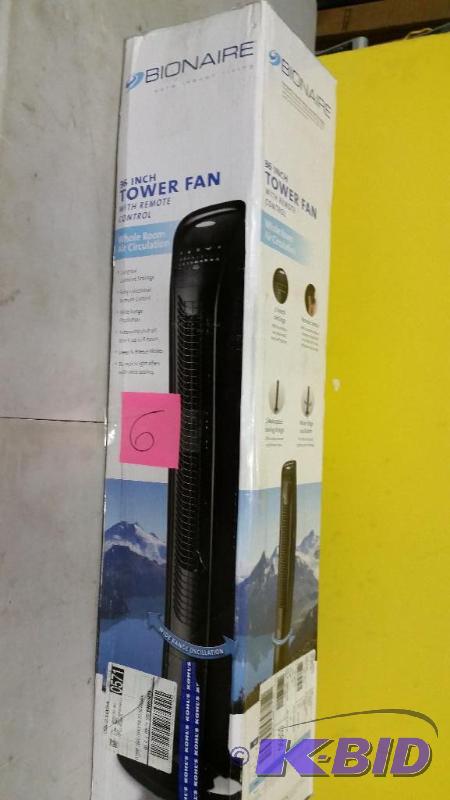 lot 6 image: Bionaire Ceramic Tower Heater