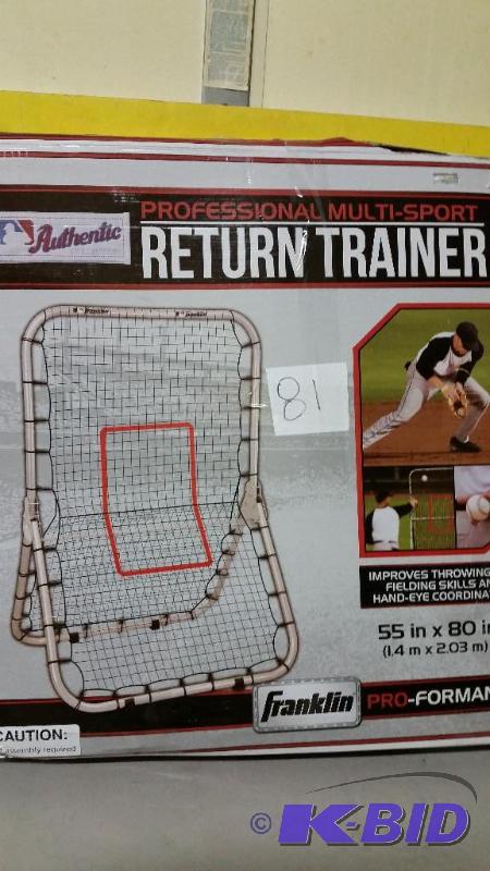 lot 81 image: Return Trainer