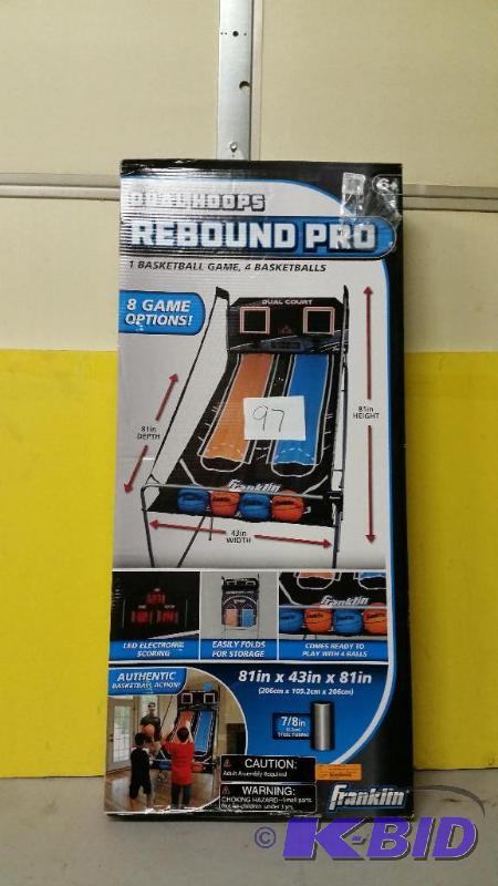 lot 97 image: Dual Hoops Rebound Pro