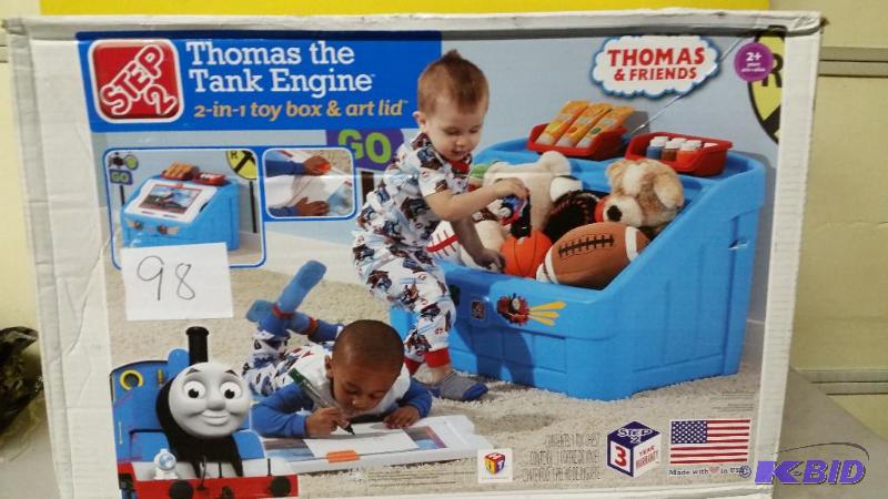 thomas the tank engine toy box
