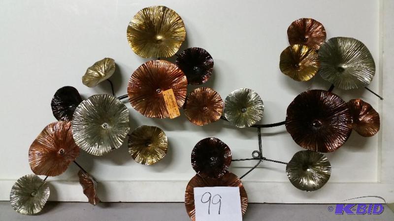 lot 99 image: Wall Art Metal
