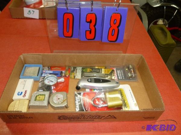 lot 38 image: Flat of misc. As shown. Terms. Inspection is ...