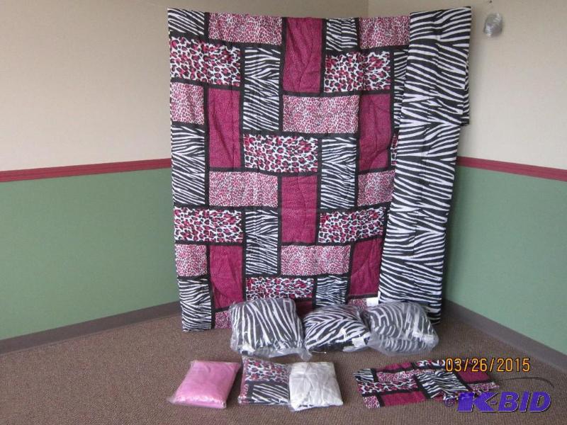 17 Piece King Size Bedding Set