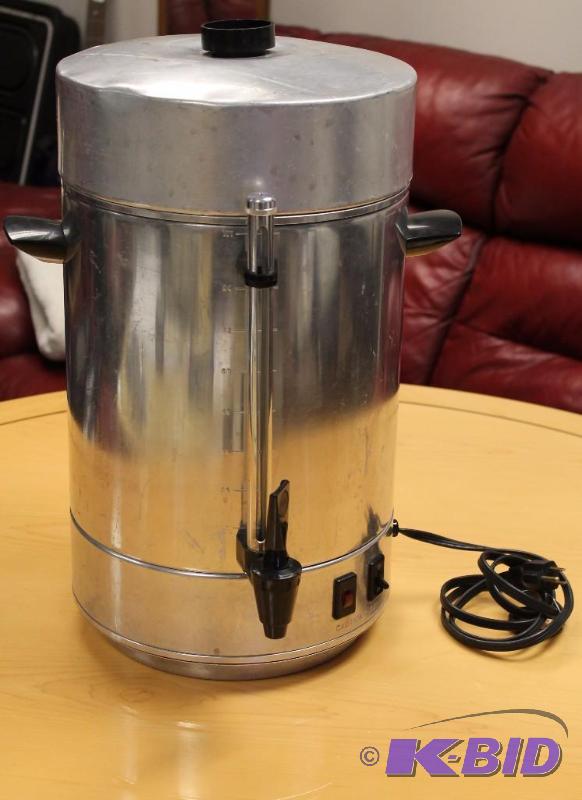 Coffee Maker 100 Cup Royal Brand Model # 12 -...