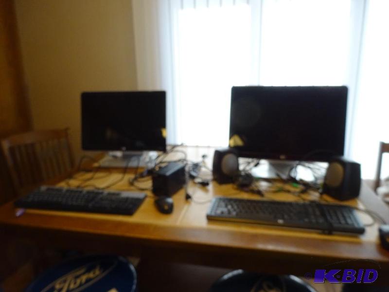lot 51 image: HP Monitors and more