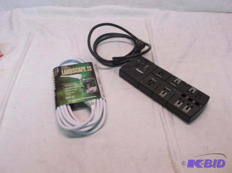 lot 108 image: Landscape 16 gauge 20 electric power cord (N...
