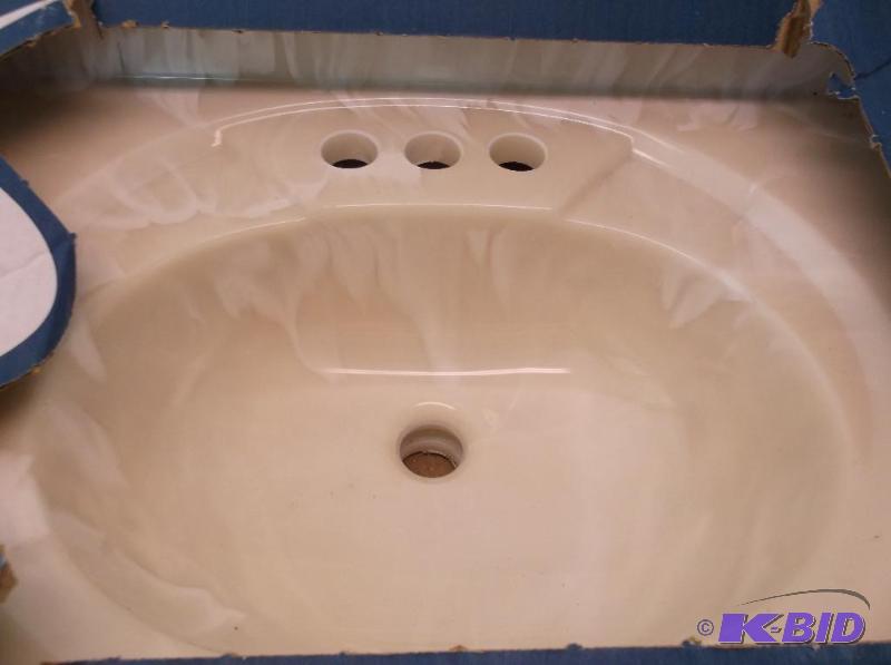 lot 149 image: Crane stone vanity top measuring 25" x 1...