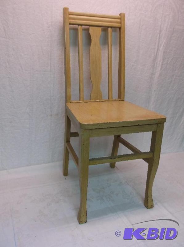 lot 155 image: Vintage chair measuring 15 14" across s...