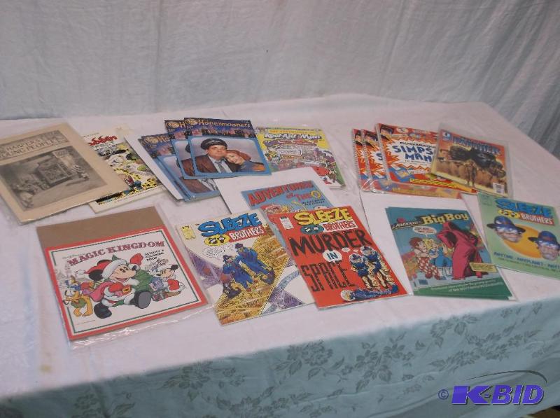 lot 165 image: Large lot of comic books Aladdin Effect, Hone...