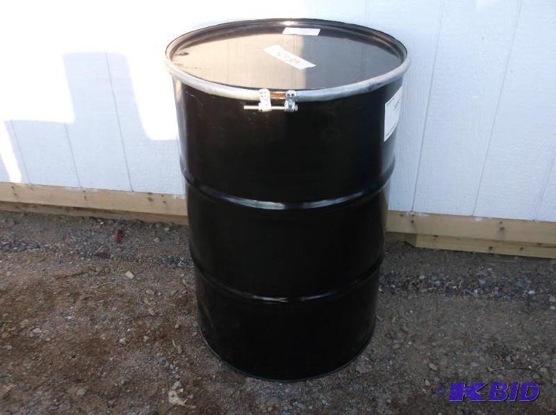 lot 195 image: 55 gallon food grade barrel....