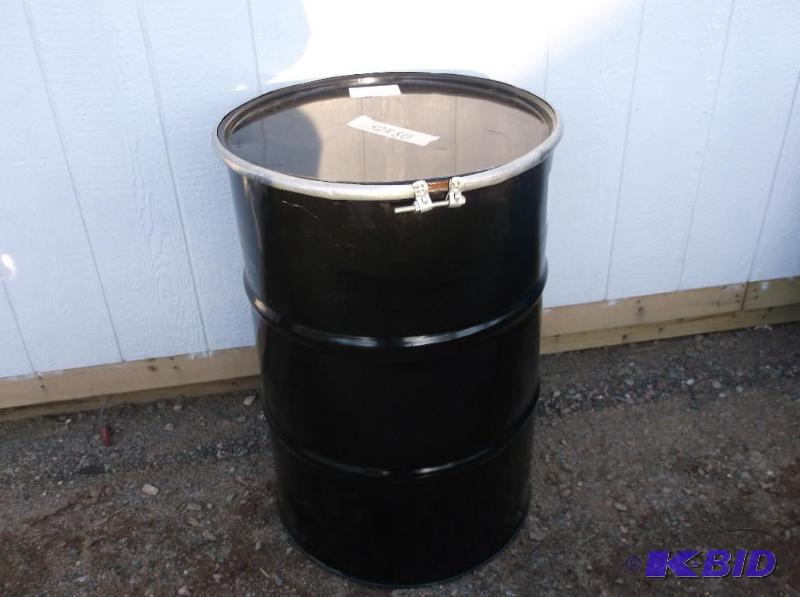 lot 196 image: 55 gallon food grade barrel....