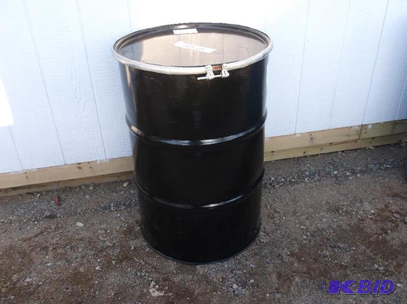 lot 197 image: 55 gallon food grade barrel....
