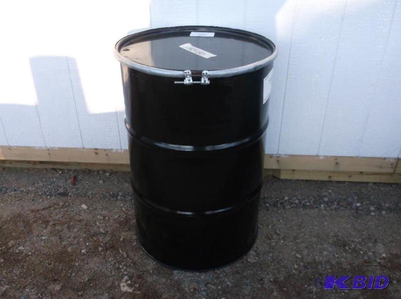 lot 198 image: 55 gallon food grade barrel....
