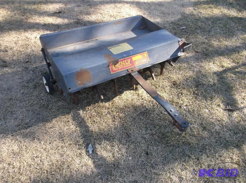 lot 86 image: Brinly 36" lawn aerator looks like it my...