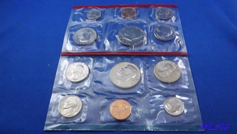 1979, 12 Coin Set, Uncirculated, P &amp D Tw...