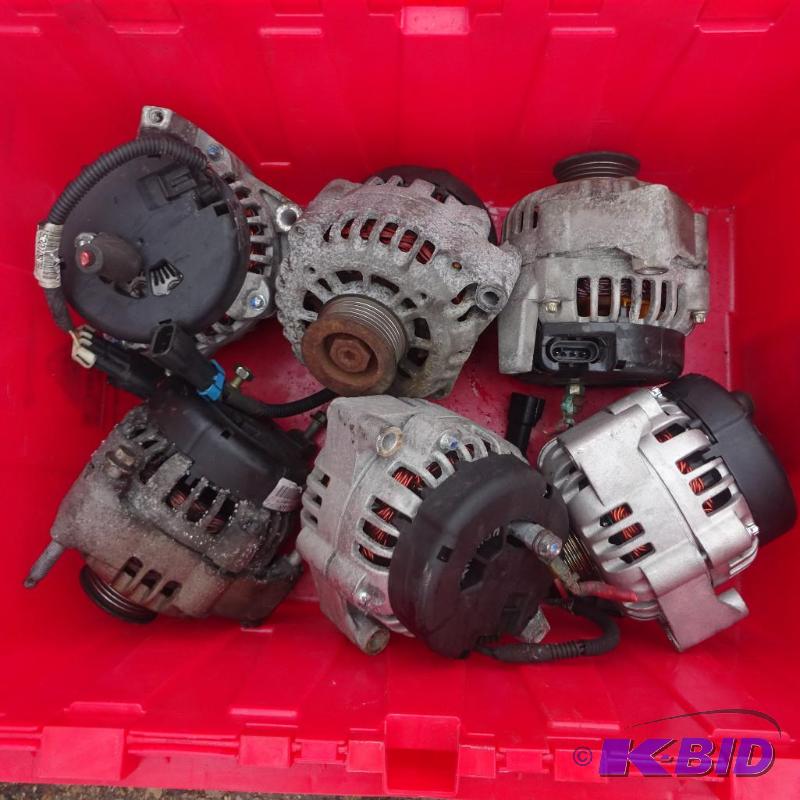 lot 19 image: GM alternators out of P-30 truck chassis. Ser...