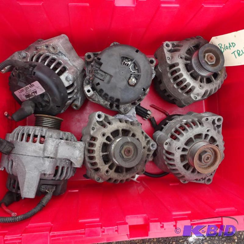 lot 20 image: GM alternators out of P-30 truck chassis. Ser...