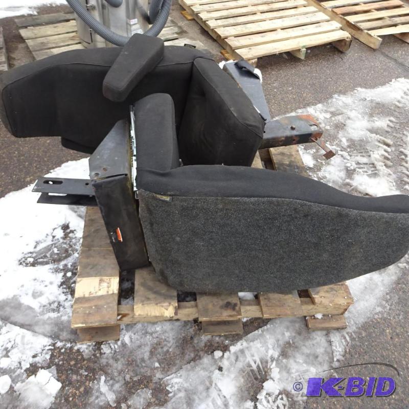 lot 35 image: 2 drivers seats out of a utilimaster body wit...