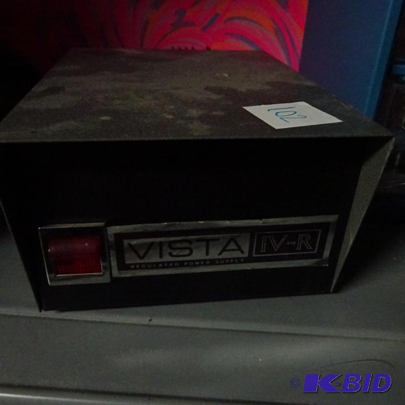 lot 102 image: VIsta IV-R Regulated power Supply...