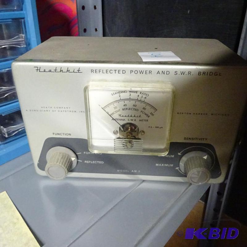 lot 104 image: Health Kit Reflected Power and SWR Bridge...