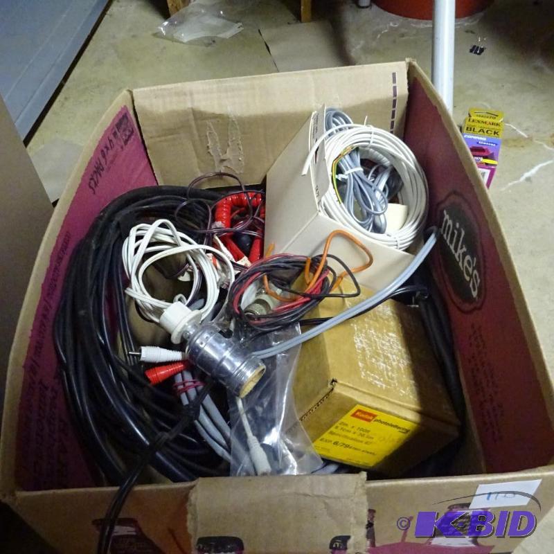 lot 110 image: Misc Cables and Wires...