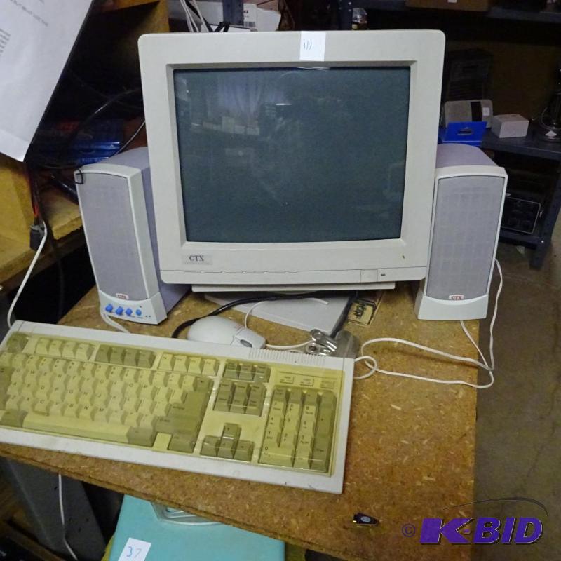 lot 111 image: Computer System Windows 98 Complete System...