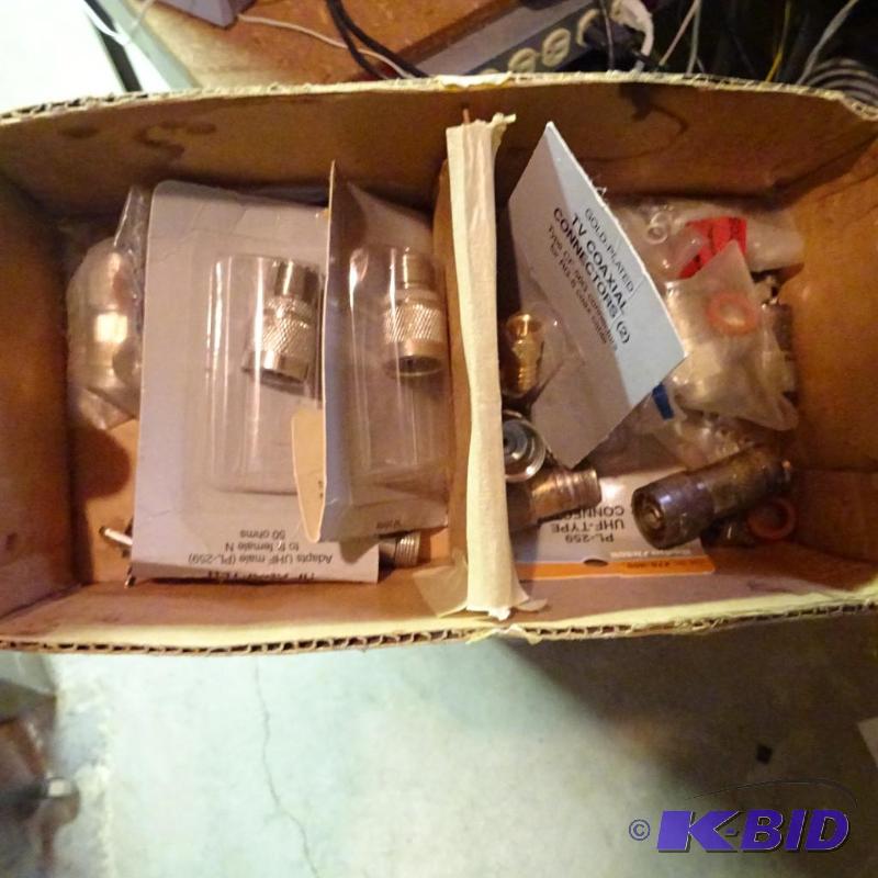 lot 127 image: Misc Coaxial Cable Connectors...