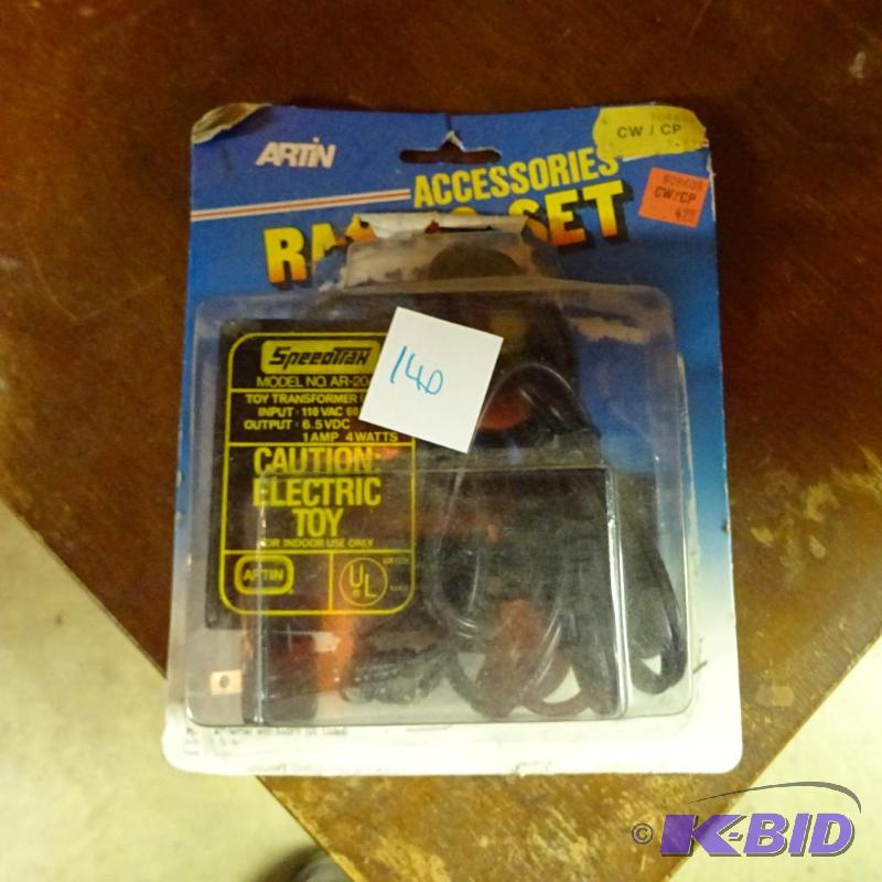 lot 140 image: Model AR-204 Toy Transformer, Speed Trak...